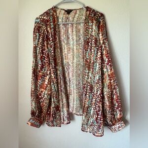Maree lightweight open front top
